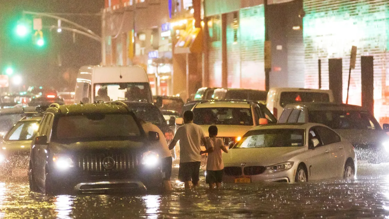 NYC Faces Travel Woes with Heavy Rains and Whipping Winds