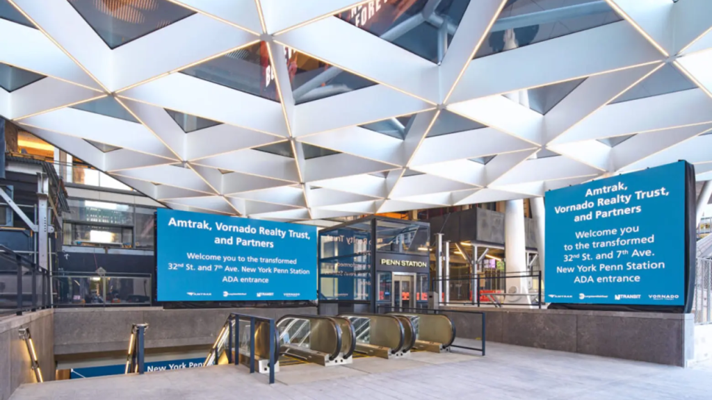 Explore the Penn Station's New Seventh Avenue and 32nd Street Entrance!